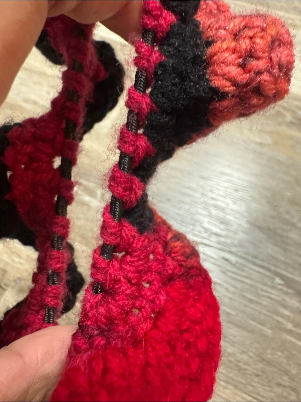 N/A ombré crochet